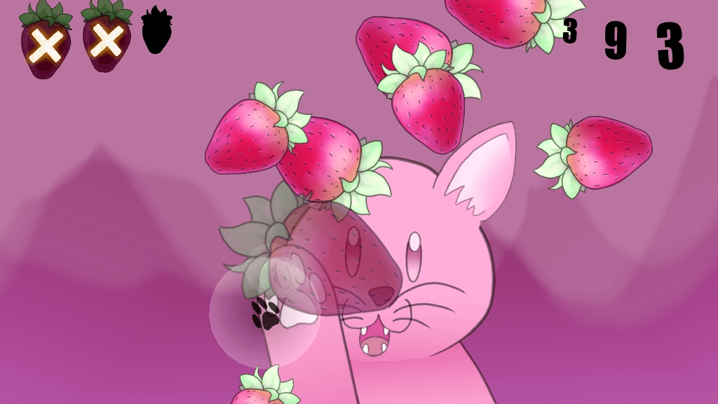 Strawberry Cat (Let's Cook Jam)