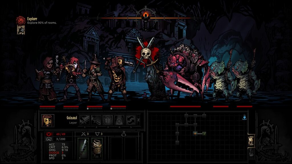 darkest dungeon color of madness bosses